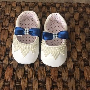 Bedazzled baby moccasins